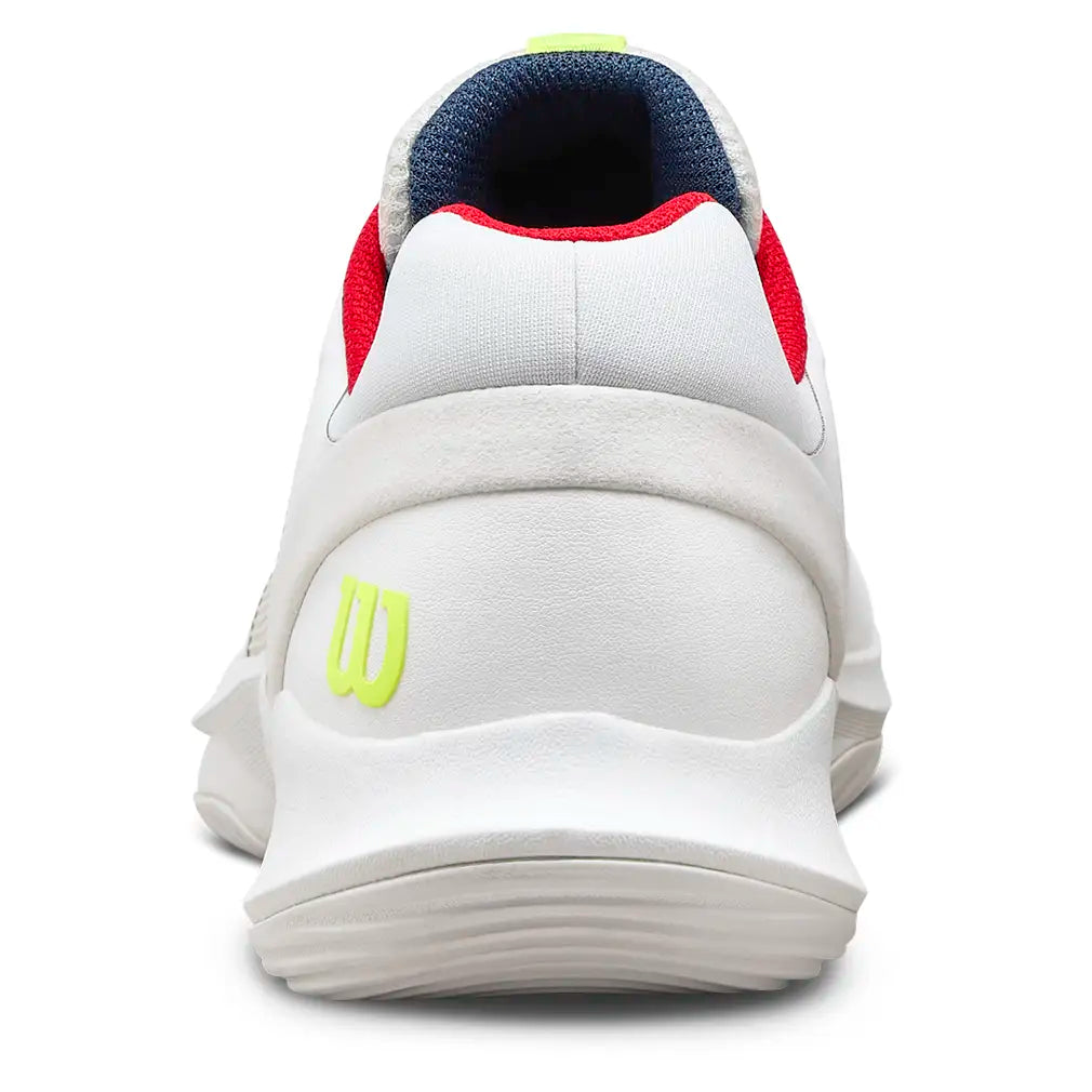 Men's HURAKN PRO V2 Padel Shoes Snow White and Safety Yellow,Footwear,Wilson,,,Tennis Express,WRS339530U-F26-4