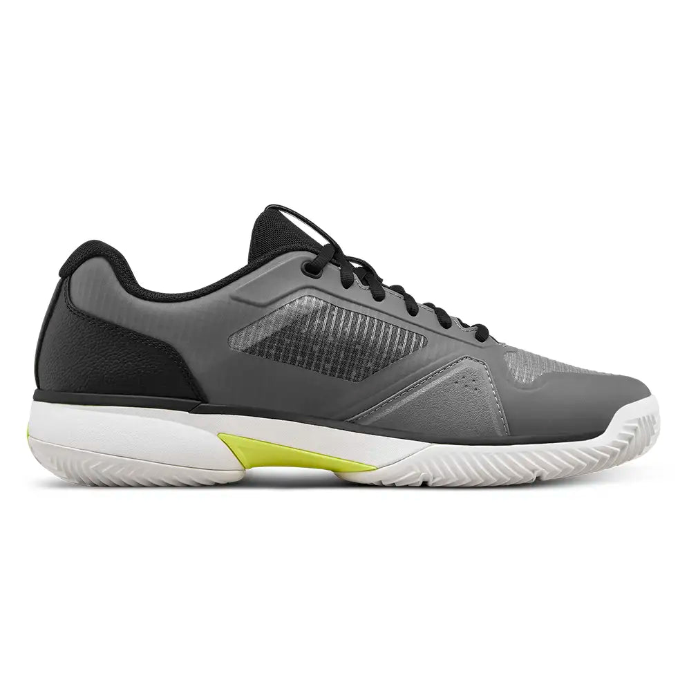 Men's CLAY Court RUSH LITE 5 Tennis Shoes Titanium and Snow White,Footwear,Wilson,,,Tennis Express,WRS339610U-F26-2