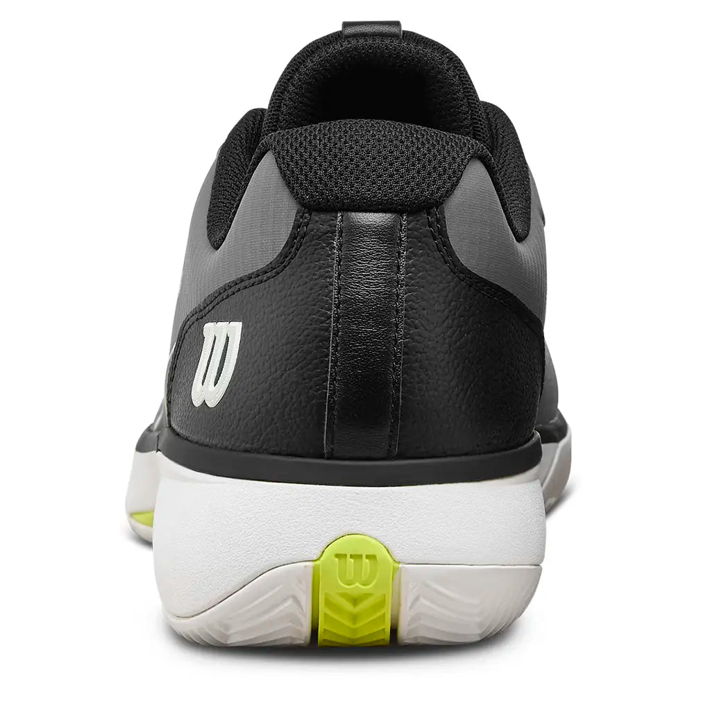 Men's CLAY Court RUSH LITE 5 Tennis Shoes Titanium and Snow White,Footwear,Wilson,,,Tennis Express,WRS339610U-F26-4