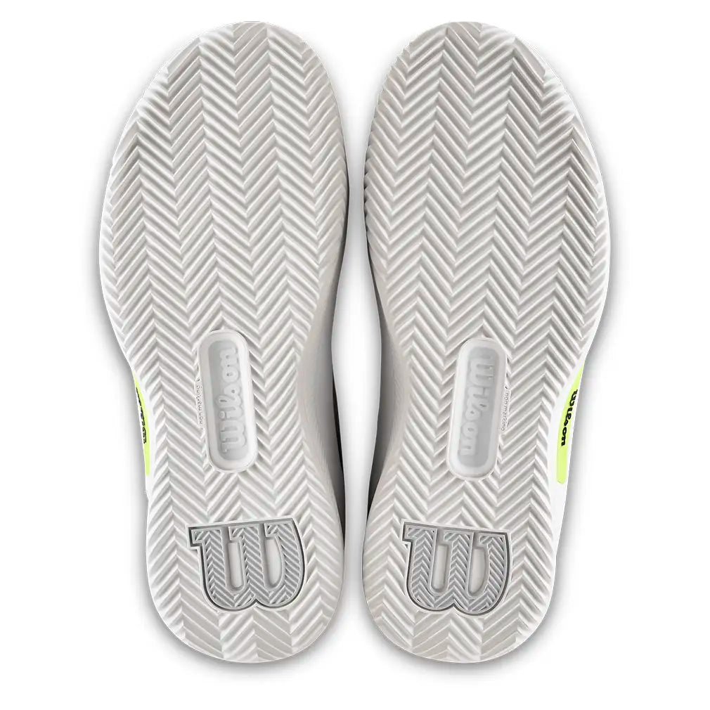 Women's CLAY Intrigue Pro Tennis Shoes Snow White and Titanium,Footwear,Wilson,,,Tennis Express,WRS339690U-F26-5