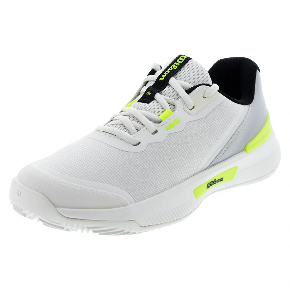 Women's CLAY Intrigue Pro Tennis Shoes Snow White and Titanium,Footwear,Wilson,Snow White/Titanium,5.5,Tennis Express,WRS339690U-F26copy