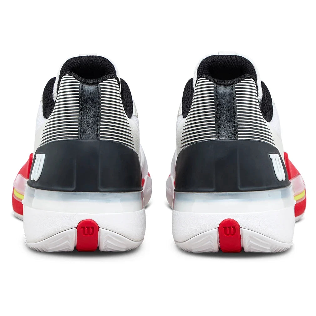 Men's Rush Tour 5 Clay Tennis Shoes White and Black-Footwear-Wilson-WRS339940U-S26-4-Tennis Express