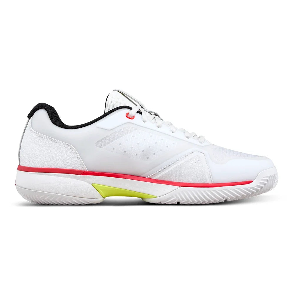 Men's Rush Lite 5 Clay Tennis Shoes White and Black-Footwear-Wilson-WRS339970U-2-Tennis Express