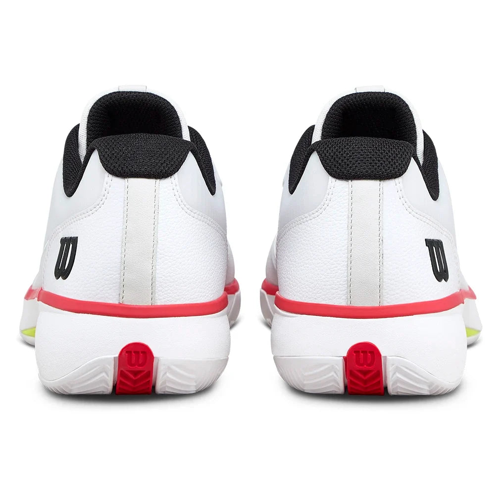 Men's Rush Lite 5 Clay Tennis Shoes White and Black-Footwear-Wilson-WRS339970U-4-Tennis Express