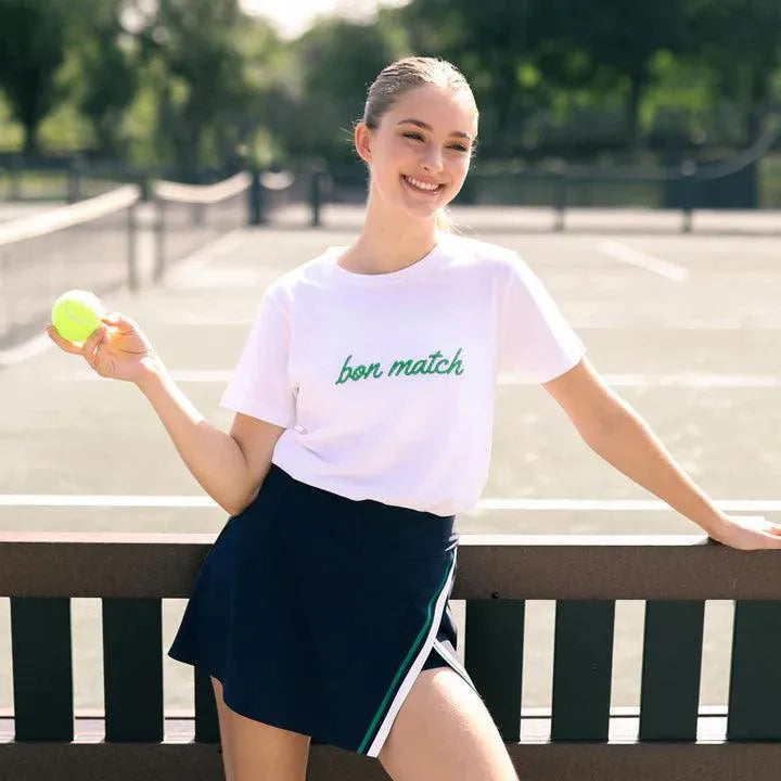 Women's Sporty Love Tennis T-Shirt-Apparel-Ame and Lulu-WTS-T-S25-L3-Tennis Express