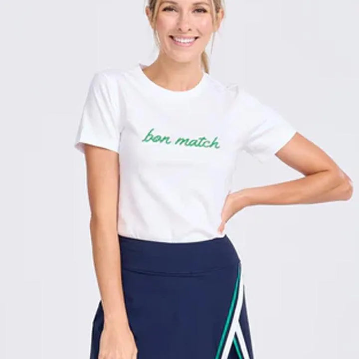 Women's Sporty Love Tennis T-Shirt-Apparel-Ame and Lulu-WTS-T-S25-L5-Tennis Express