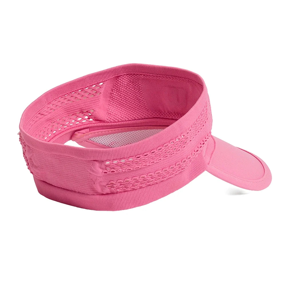 Unisex Seamless Lightweight Performance Tennis Visor Chateau Rose,Apparel,Wilson,,,Tennis Express,WU00080P051001-F26-2