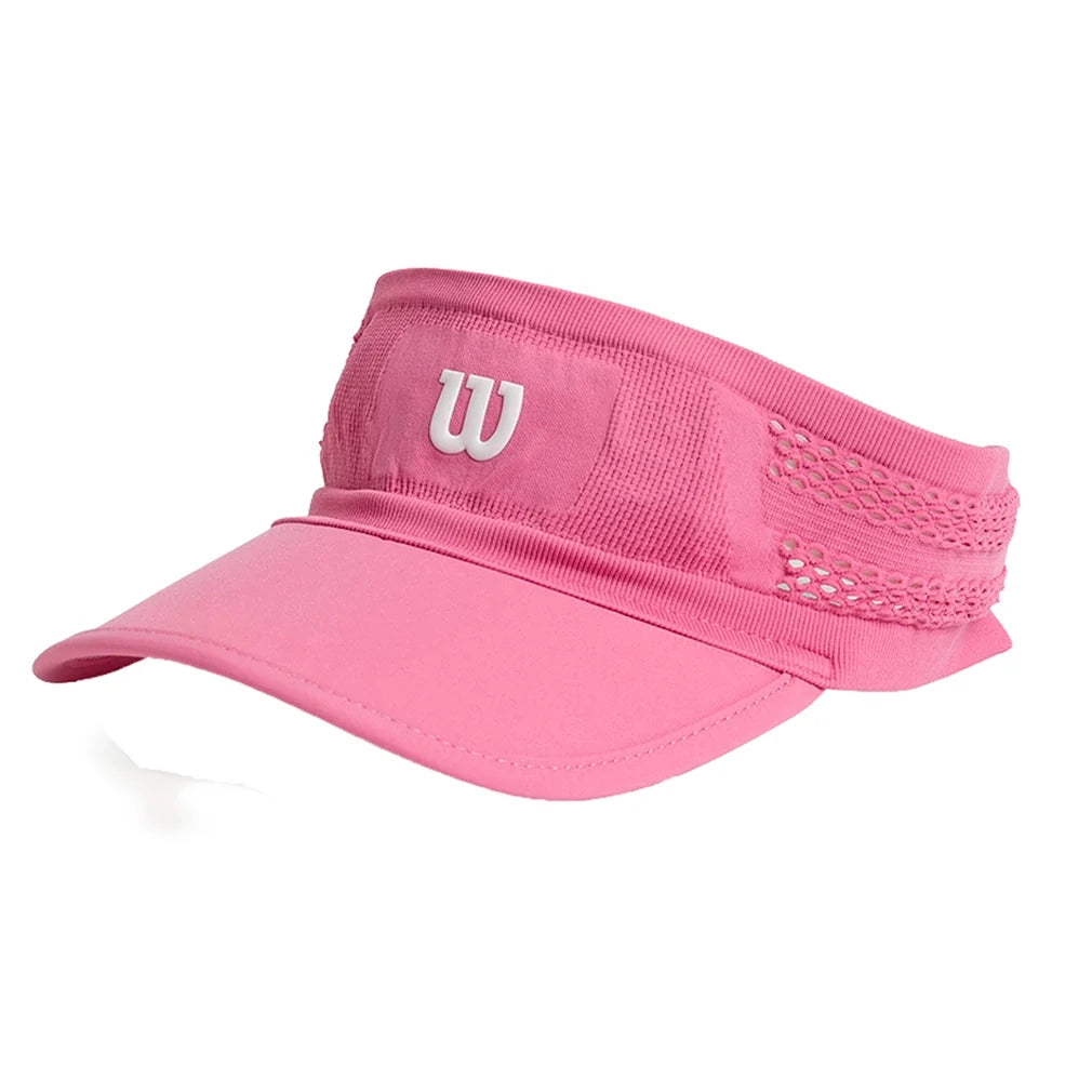Unisex Seamless Lightweight Performance Tennis Visor Chateau Rose,Apparel,Wilson,Chateau Rose,S/M,Tennis Express,WU00080P051001-F26
