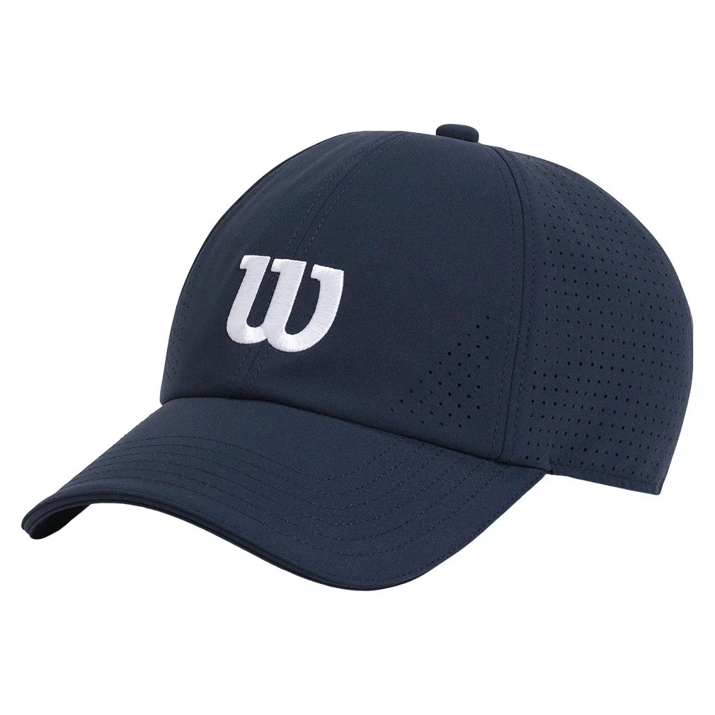 Unisex Active Perforated Tennis Cap-Apparel-Wilson-DBC Classic Navy-S/M, [current_file_name-Tennis Express