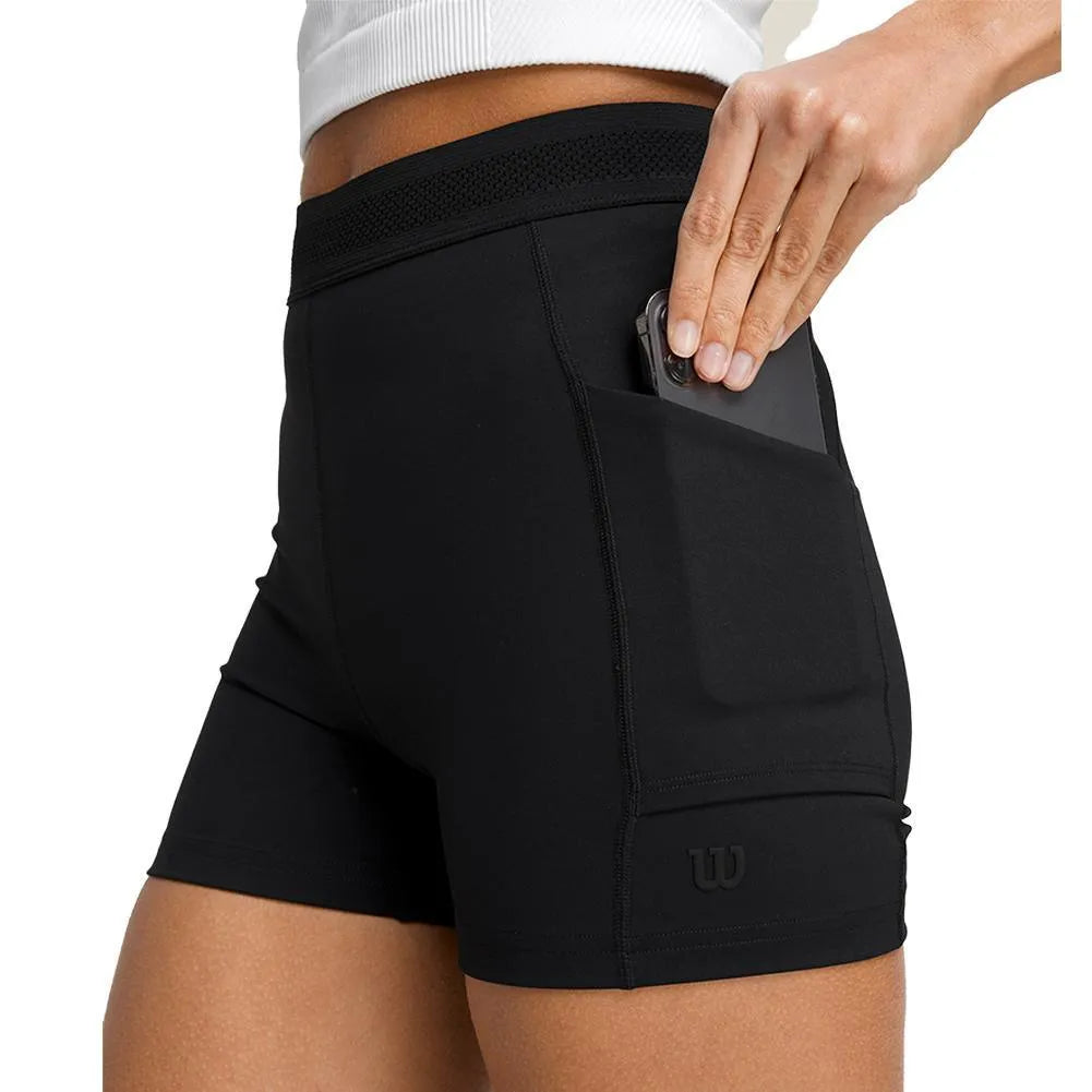 Women's Carry All Tennis Short-Apparel-Wilson-WW00113-F24-b2-Tennis Express