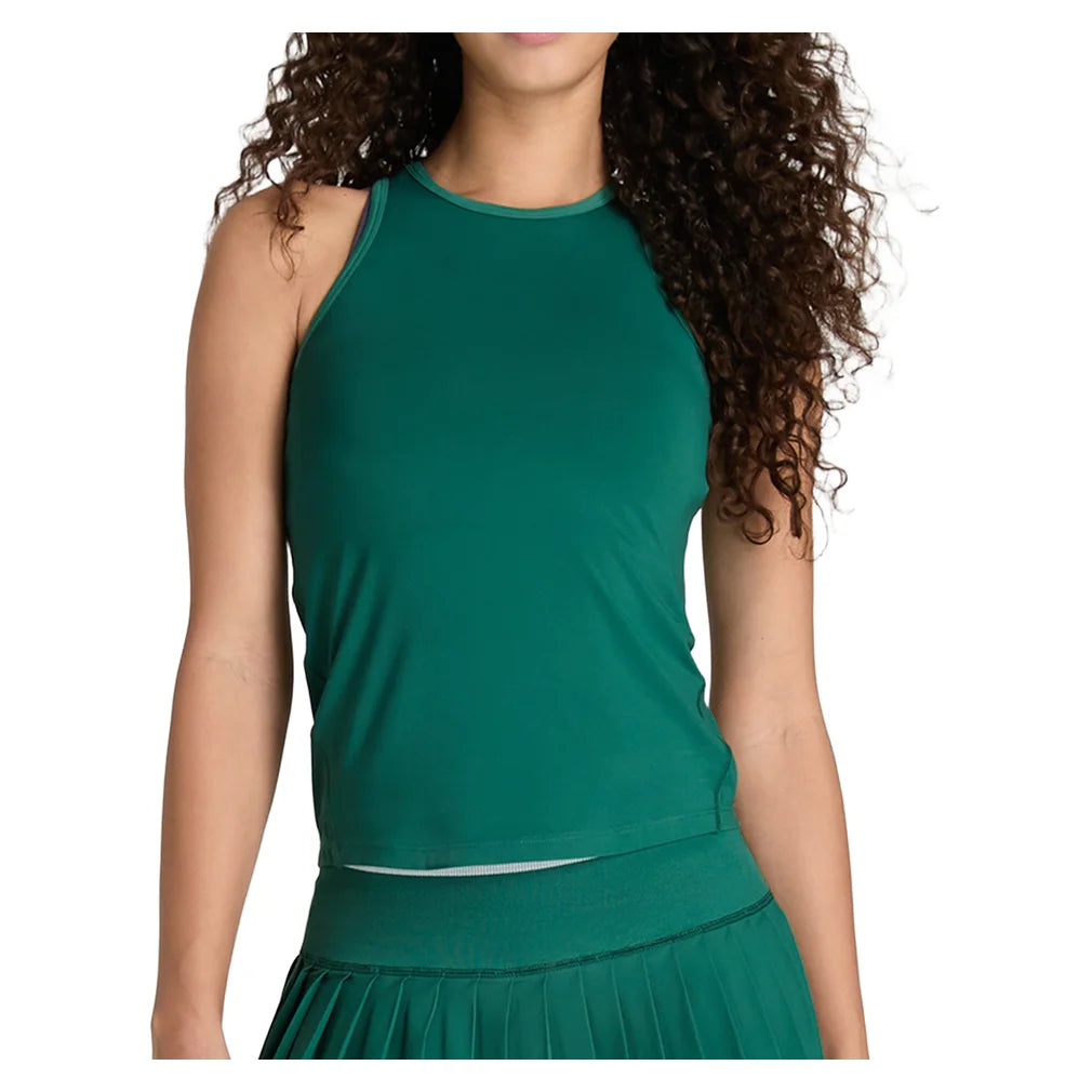 Women's Fieldhouse Tank Lite, Wilson, Field Green, Padel Express, WW00156-B-FIELD-GREEN-1