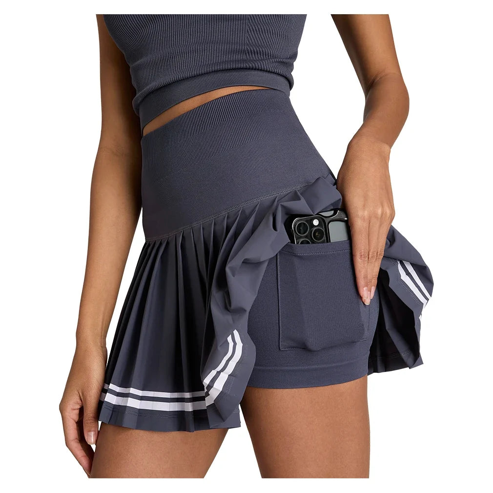 Women's Midtown Tennis Skort Graystone-Apparel-Wilson-, [current_file_name-Tennis Express