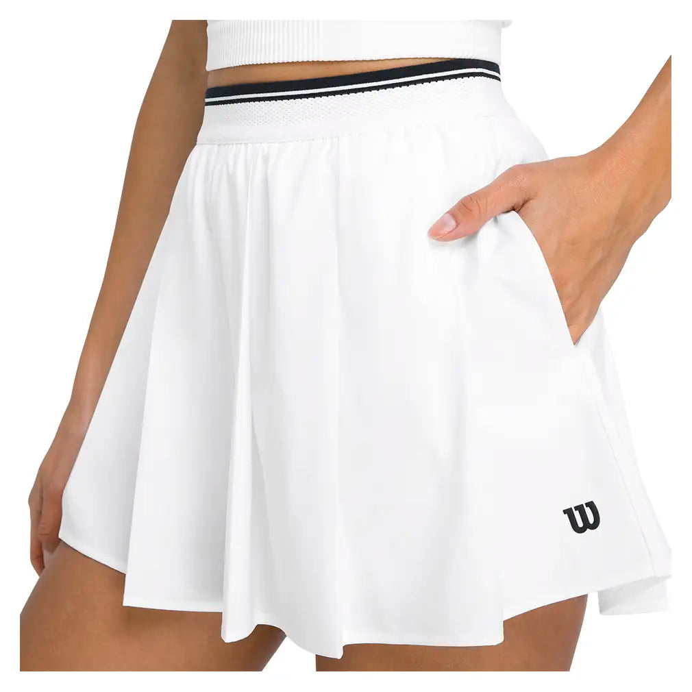 Women's Velocity 2 Inch Pleated Lined Tennis Short,Apparel,Wilson,,,Tennis Express,WW00470511-wta-3