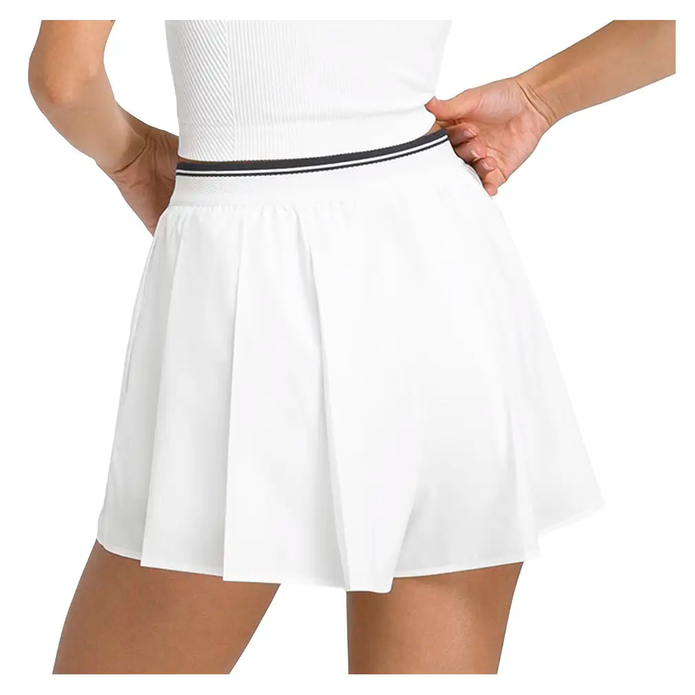 Women's Velocity 2 Inch Pleated Lined Tennis Short,Apparel,Wilson,,,Tennis Express,WW00470511-wta-4