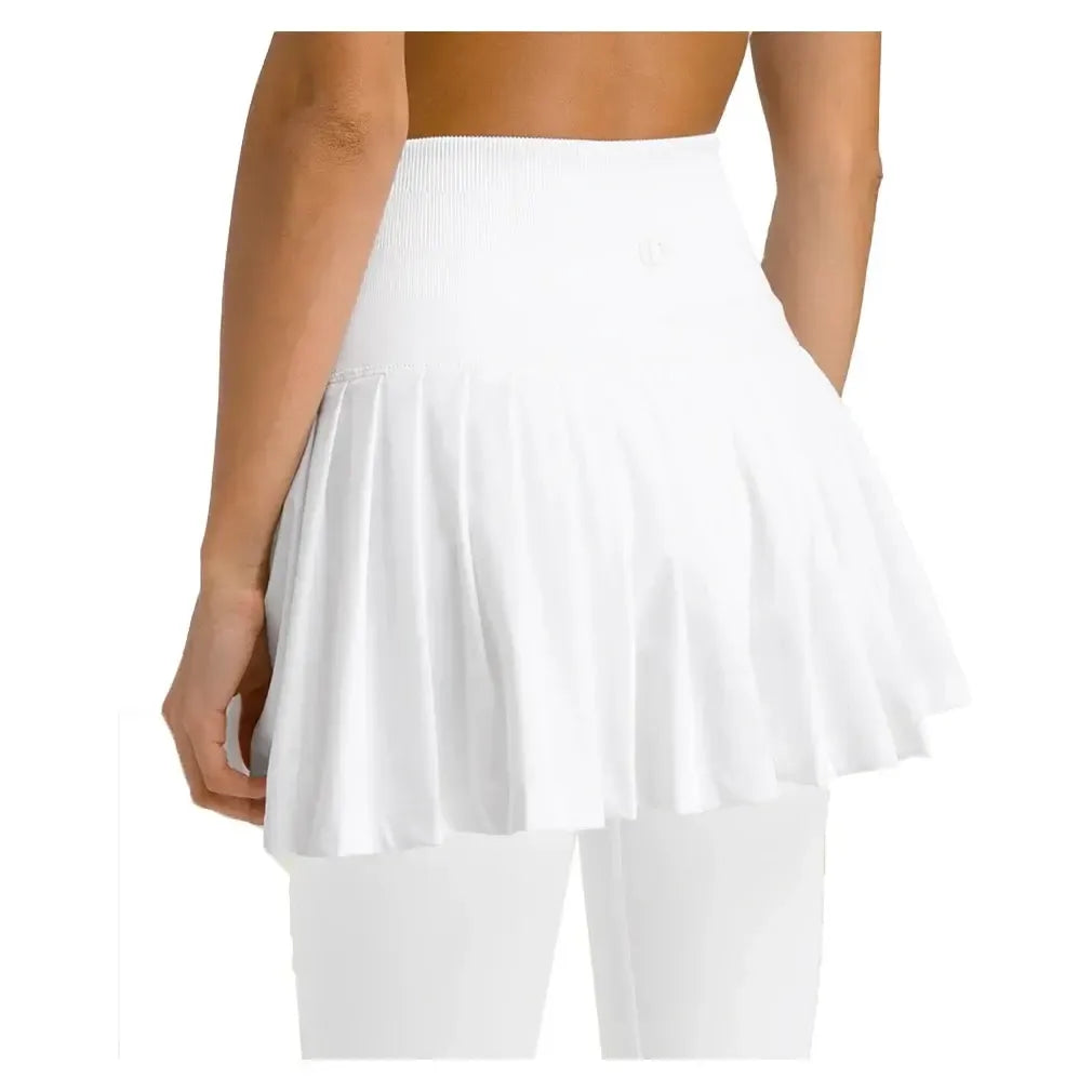 Women's Midtown Skirty Tennis Tight Bright White-Apparel-Wilson-WW00491511WTA-S25-3-Tennis Express