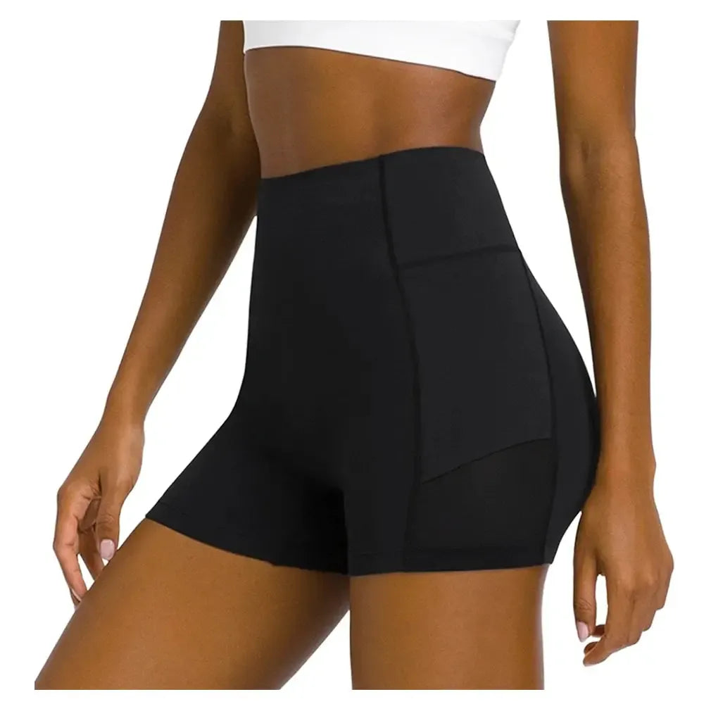 Women's Baseline Ball Tennis Short Black-Apparel-Wilson-WW00553531-BKAF25-1-Tennis Express