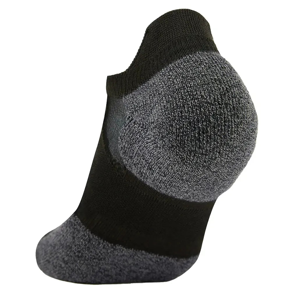 Experia Techfit Light Cushion No Show Tab Multisport Socks Black Solid-Socks-Thorlo-XCTU01-001-2-Tennis Express