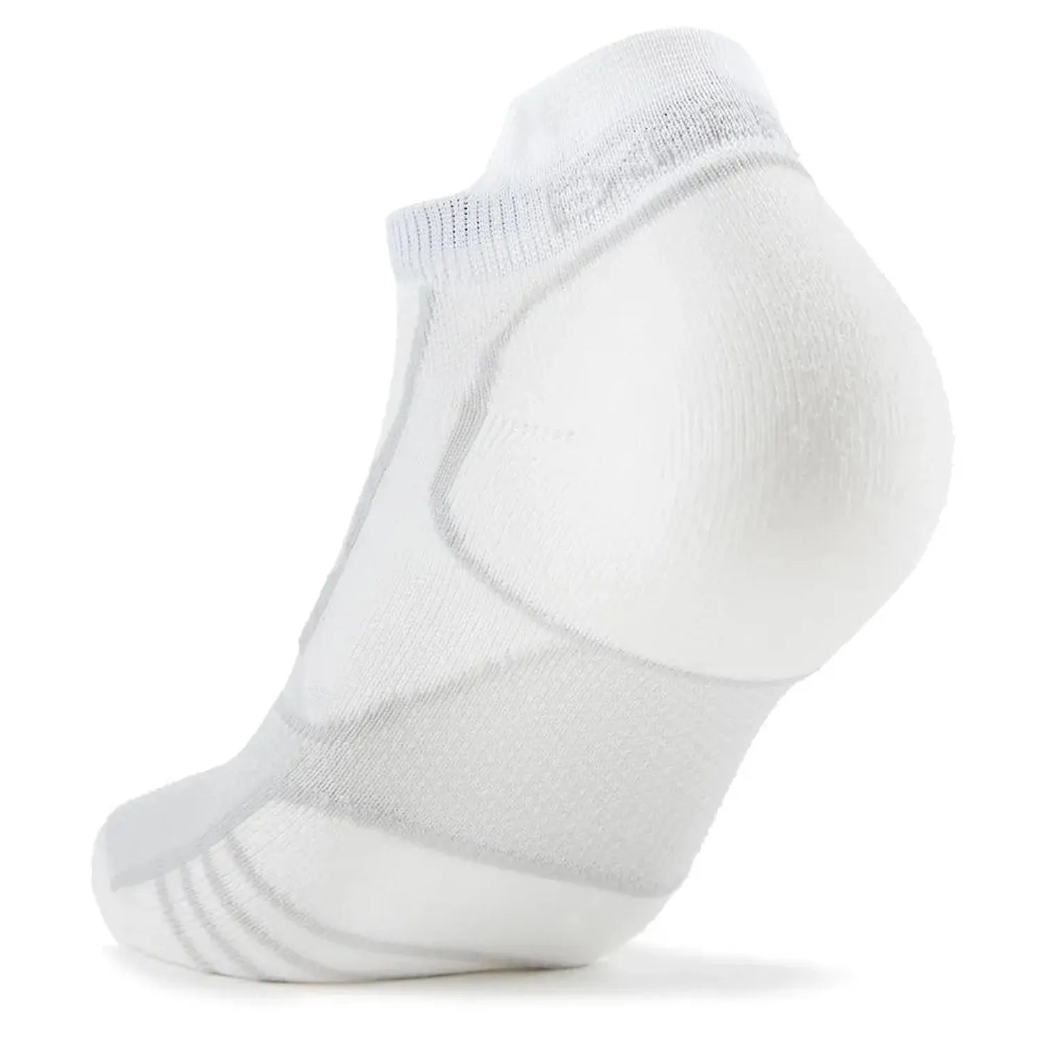 Experia Ultra Light Cushion No Show Tab Tennis Socks White-Socks-Thorlo-XPTU01-100-2-Tennis Express
