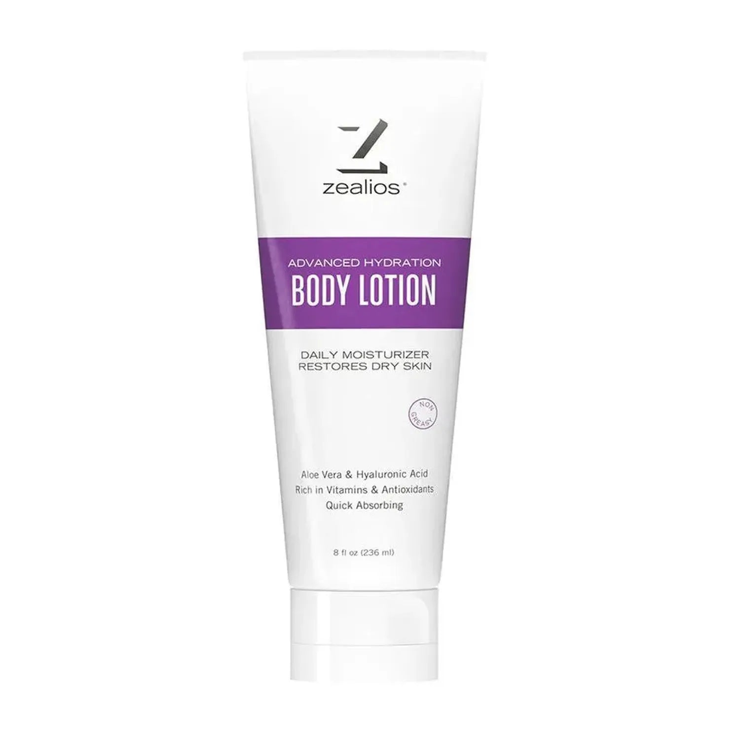 Body Lotion - 8oz-Sports Medicine-Zealios-ZSC-LOT-Tennis Express