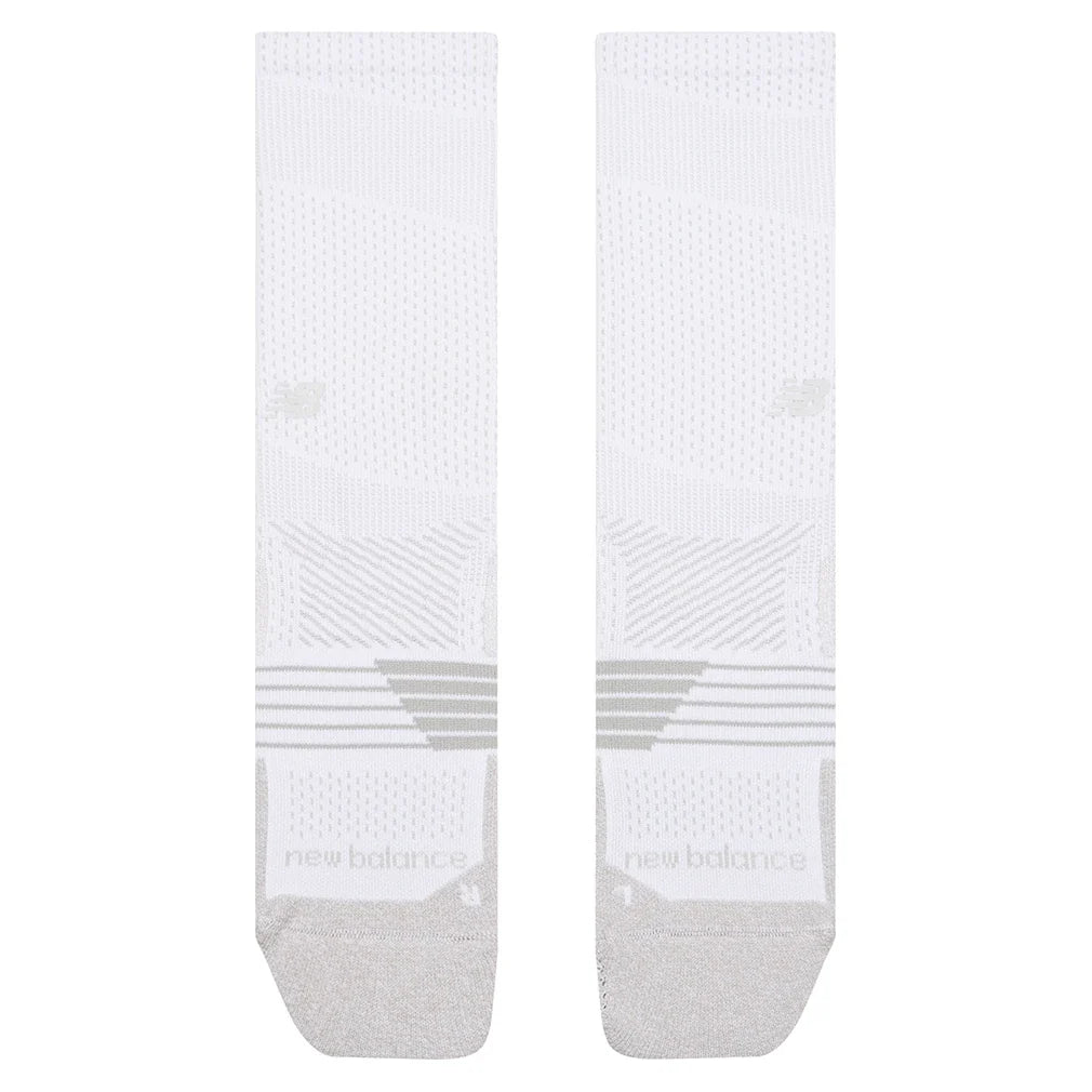 Unisex Pro Tennis Crew Socks 1 Pair White-Socks-New Balance-, [current_file_name-Tennis Express