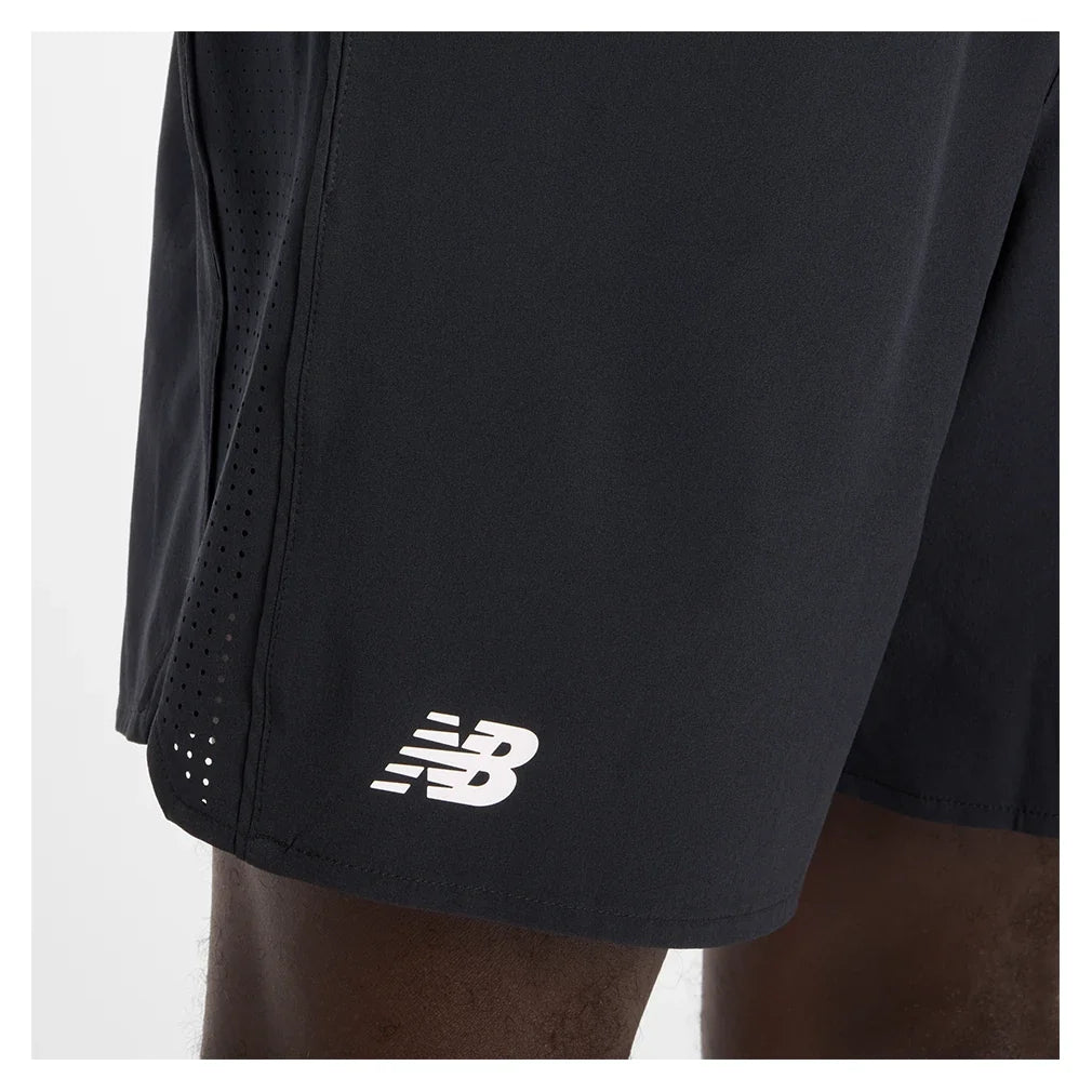 Men's Tennis Tournament 7 Inch Short Black-Apparel-New Balance-mb61v34tbk_3-Tennis Express