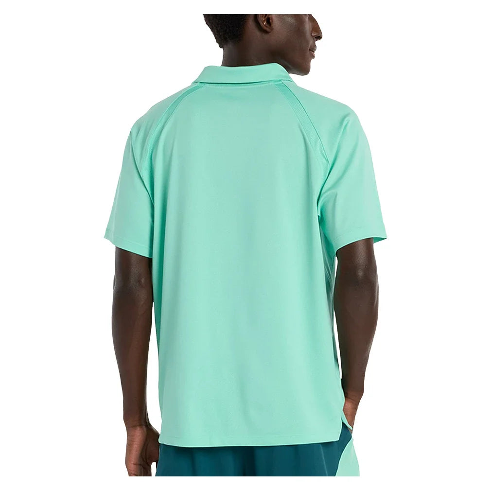 Men's Tournament Tennis Polo Deep End,Apparel,New Balance,,,Tennis Express,mt61w0htaat-2
