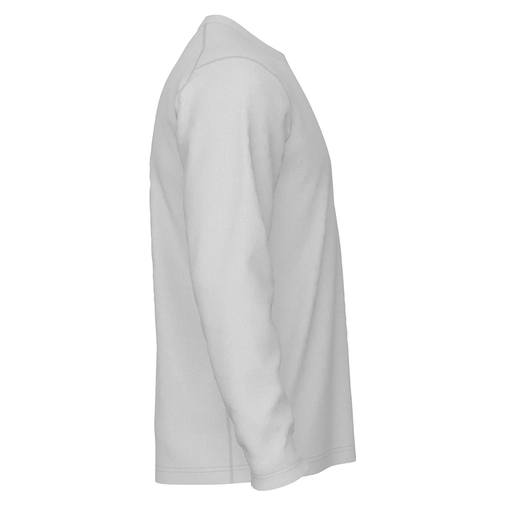 Men's Activate Long Sleeve Tech Shirt White and Team Black,Apparel,New Balance,,,Tennis Express,tmmt771wt_2
