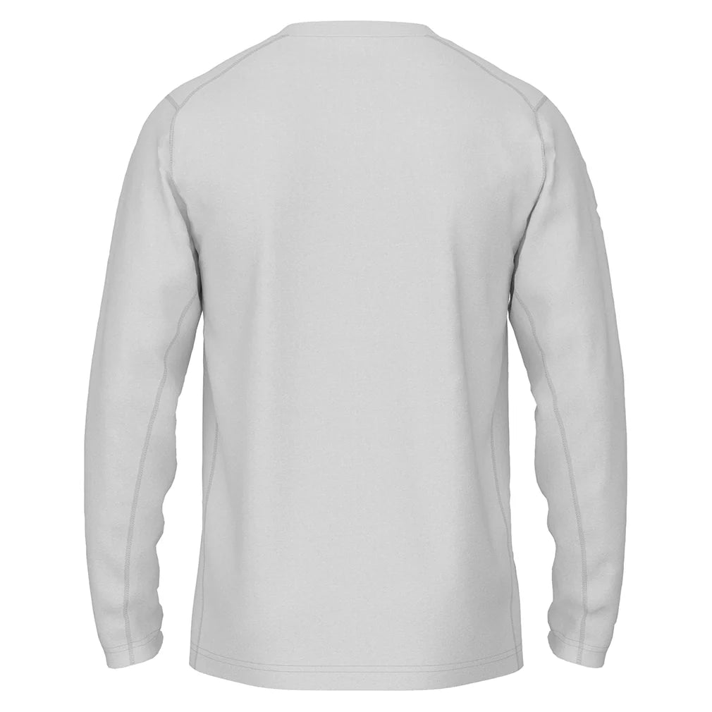 Men's Activate Long Sleeve Tech Shirt White and Team Black,Apparel,New Balance,,,Tennis Express,tmmt771wt_4