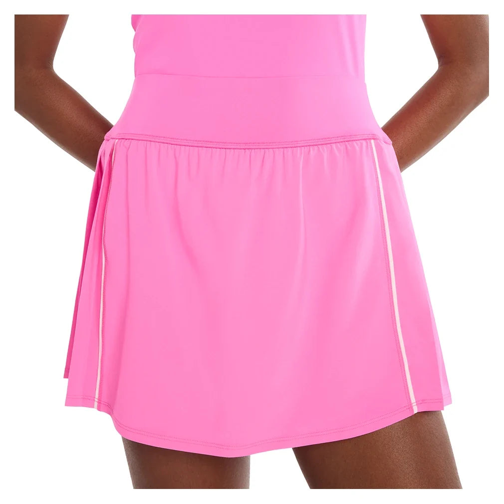 Women's Tournament Novelty Tennis Skort,Apparel,New Balance,AAB Pink Heat,XS,Tennis Express,wb61p32uaab_3