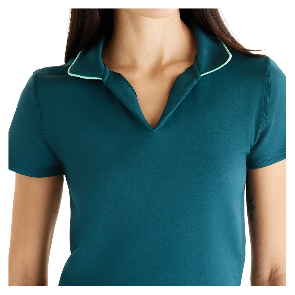 Women's Tournament Tennis Polo,Apparel,New Balance,,,Tennis Express,wt61s8tlaav_3