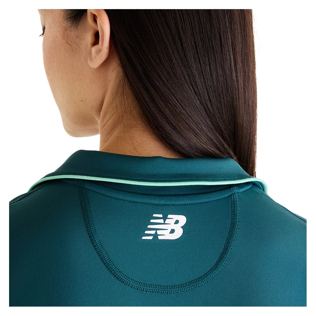 Women's Tournament Tennis Polo,Apparel,New Balance,,,Tennis Express,wt61s8tlaav_4