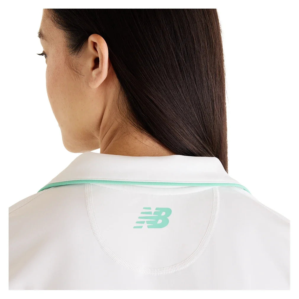 Women's Tournament Tennis Polo,Apparel,New Balance,,,Tennis Express,wt61s8tlwt_4